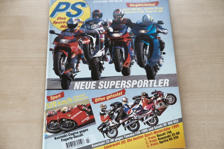 Deckblatt PS Sport Motorrad (03/1995)